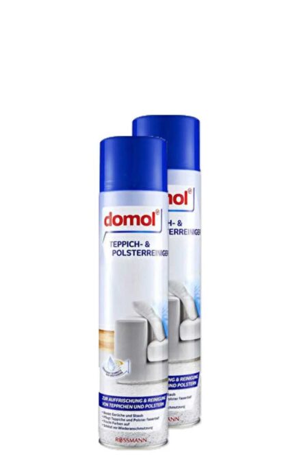 Domol Halı Ve Döşeme Temizleyici Köpük 600 Ml x 2 Adet
