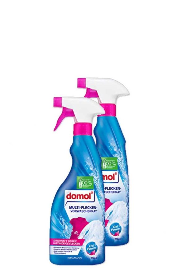 Domol Leke Çıkarıcı Sprey Yıkama Öncesi Oxi Güç 750ml x 2 Adet