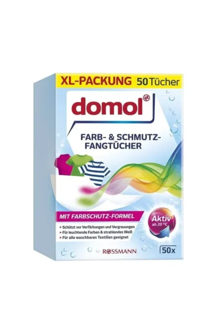 Domol Renk Ayırıcı Mendil Çamaşır Makinesi Için 50 li