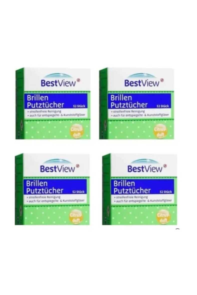 Gözlük Kask Cam Ekran Temizleme Mendili 208 Adet 4 Kutu