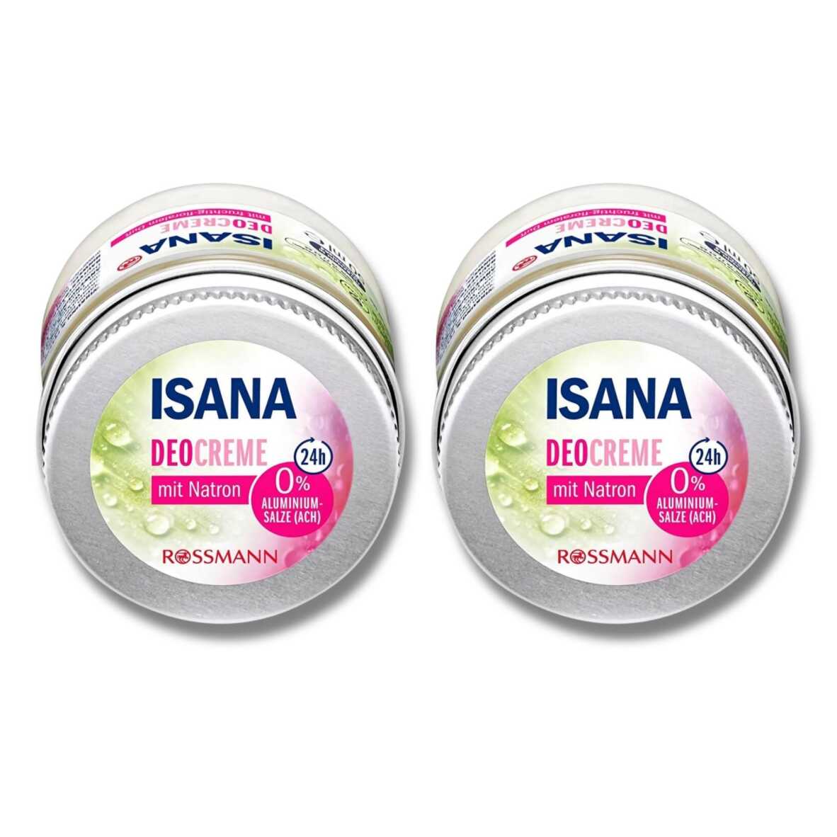 ISANA Deodorant Krem Sodyum Karbonatlı 50 Ml 2Li